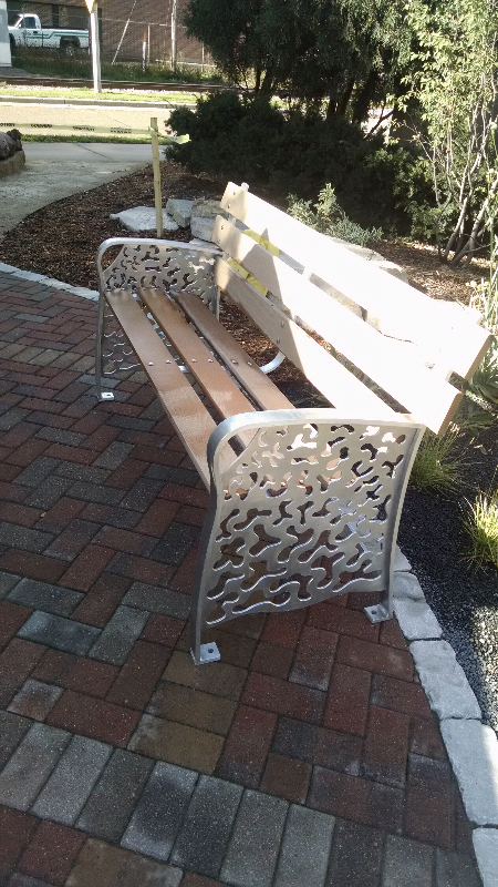 Bench for Gateway Garden